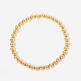 5mm Bead 14K Gold Filled Stacking Bracelet | Little Sky Stone