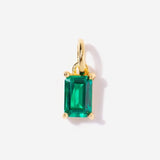 May Birthstone Emerald Charm | Little Sky Stone