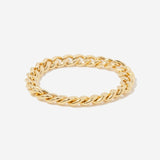 Curb Chain 14k Gold Filled Ring | Little Sky Stone