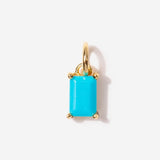 December Birthstone Turquoise Charm | Little Sky Stone