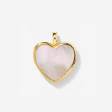 Mother of Pearl Heart Charm | Little Sky Stone