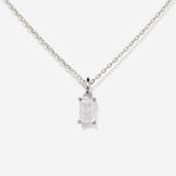 Moonstone June Birthstone Silver Necklace | Little Sky Stone