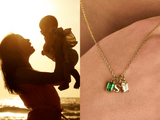 Moments in Gems: Birthstone Initial Jewelry for New Mothers