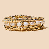 Discover everyday 14k gold filled bracelets at Little Sky Stone. From timeless bead bracelets to classic pearls, browse bracelet jewelry for women made from the highest quality materials.