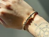 4mm and 7mm Bead 14K Gold Filled Stacking Bracelet | Little Sky Stone