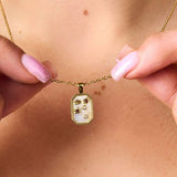 Birthstone Zodiac Necklace 