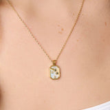 Birthstone Zodiac Necklace 