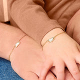 Sunrise and Sunset Mother Daughter Matching Bracelets
