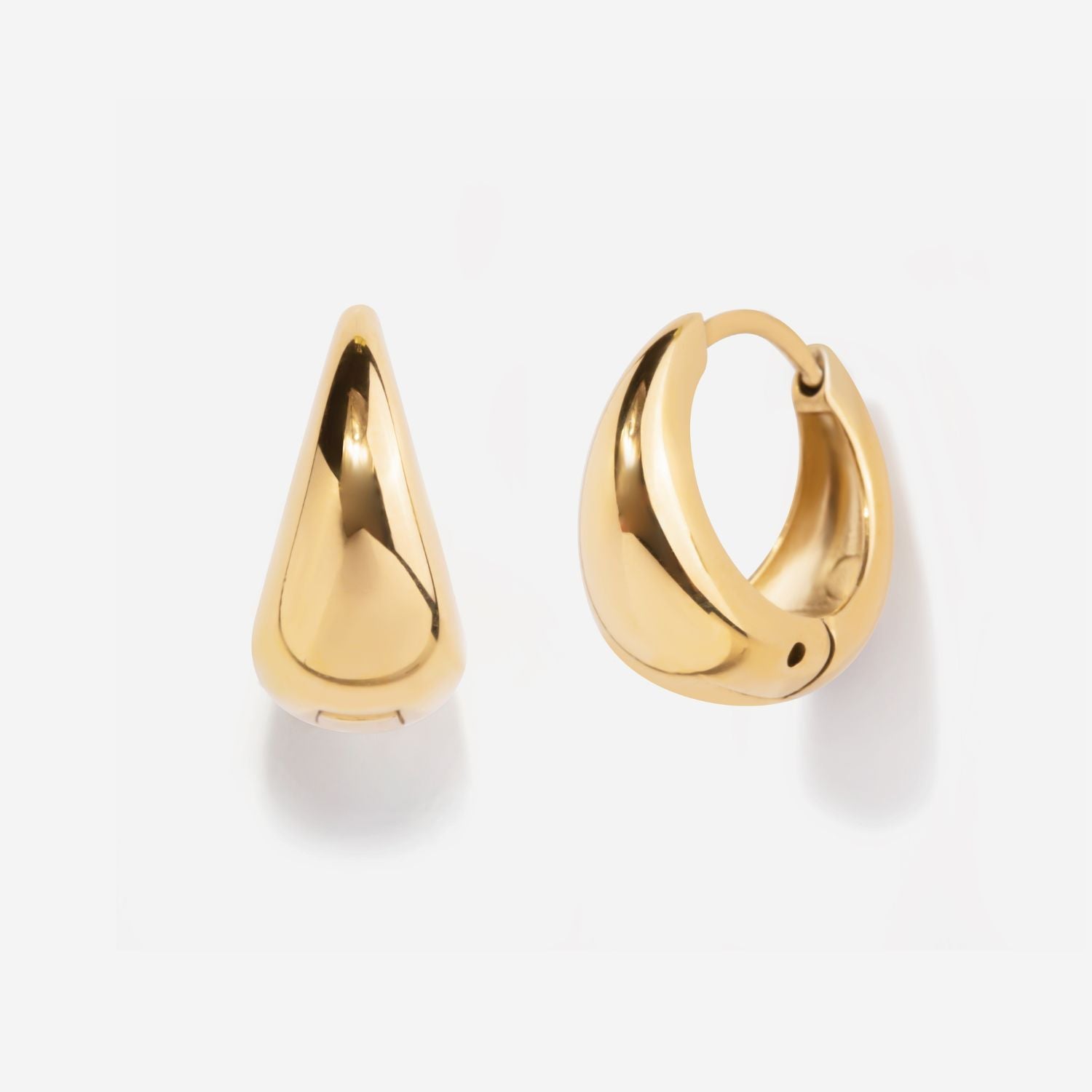 Dome Hoop Earrings