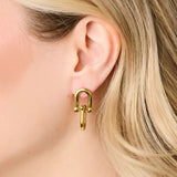 Double Link Earrings