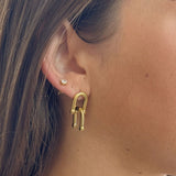 Double Link Earrings