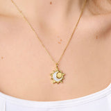Eclipse Charm Necklace