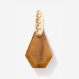 Energy Gemstone Tiger Eye Charm