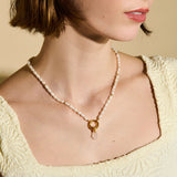 Energy Gemstone Necklace - Pearl