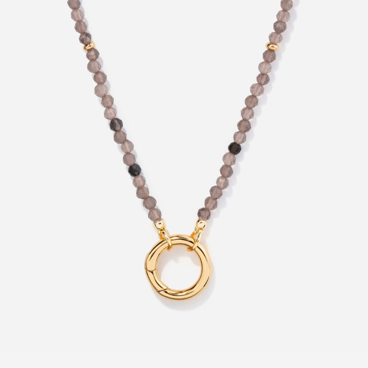 Energy Gemstone Necklace - Smoky Quartz