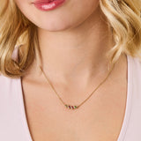 Four Birthstone Personalized Necklace