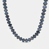 Grey Beaded Necklace Jane