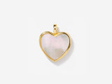 Mother of Pearl Heart Charm | Little Sky Stone