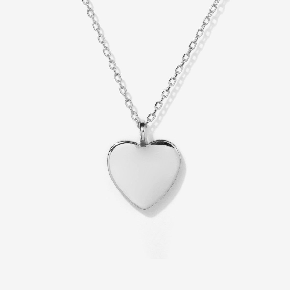 Heart Silver Necklace - Lev