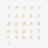 Cursive Initial Letter Charms