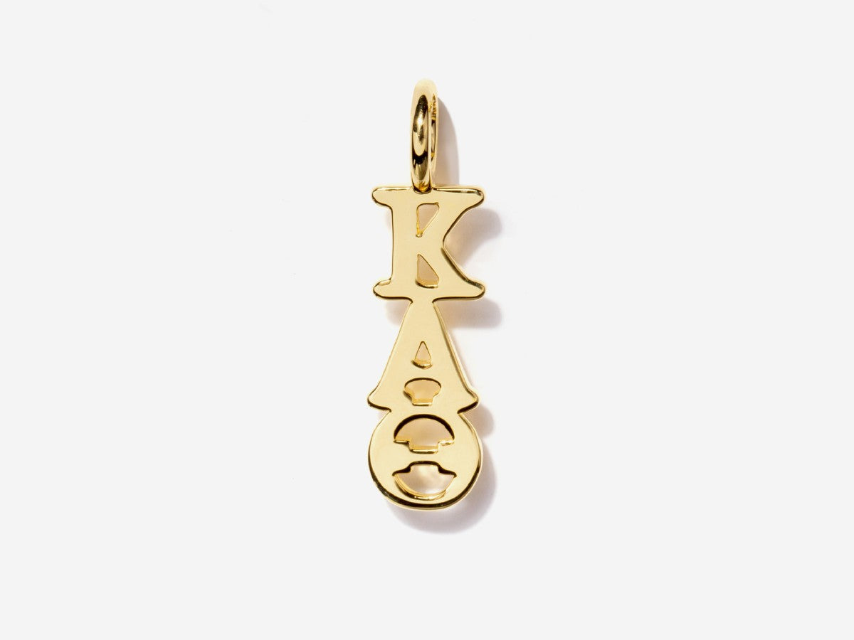 Kappa Alpha Theta Sorority Charm | Little Sky Stone