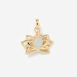 Lotus Opal Charm
