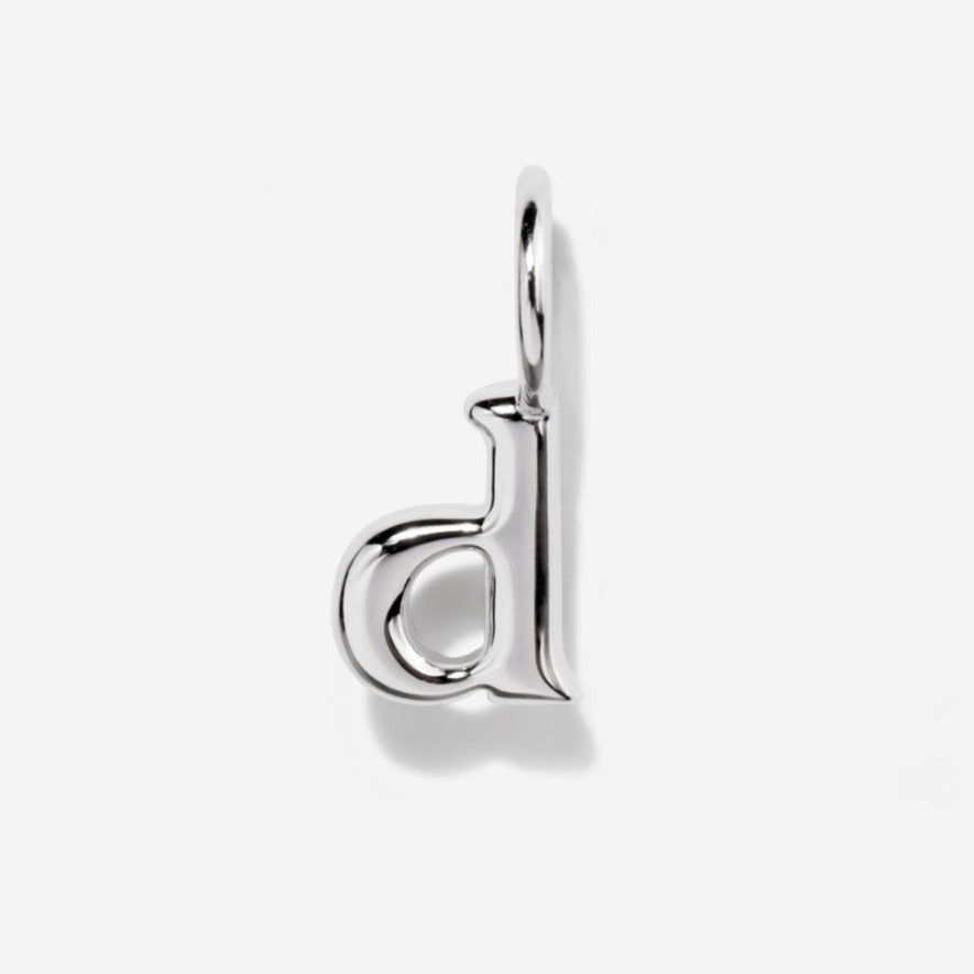 Tiny Namedala Initial Charms - Sterling Silver 6 Charms