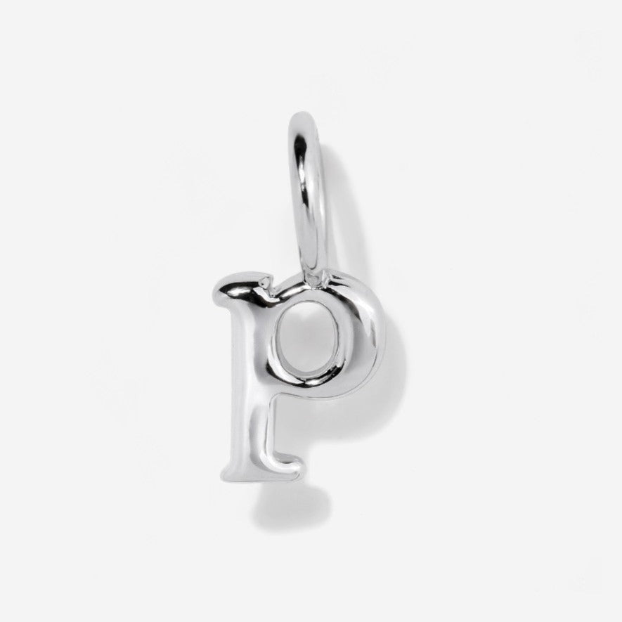Tiny Namedala Initial Charms - Sterling Silver