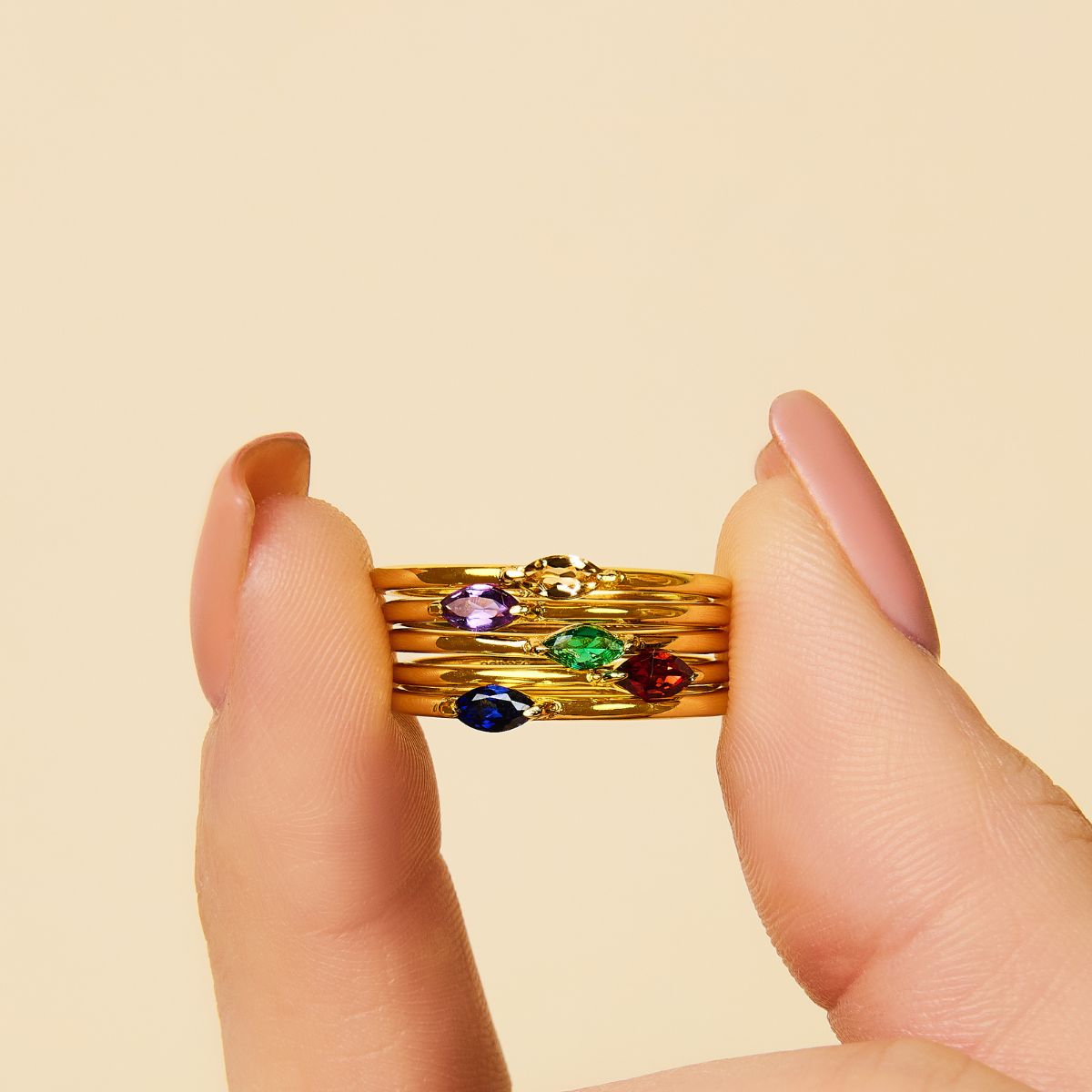 Ring Stone Morque Birthstone Marquise Ring – Little Sky Stone