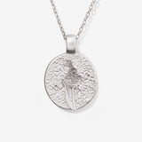 Lily of the Valley May Birth Flower Silver Necklace