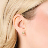 Mini Heart Stud Earrings - Isla