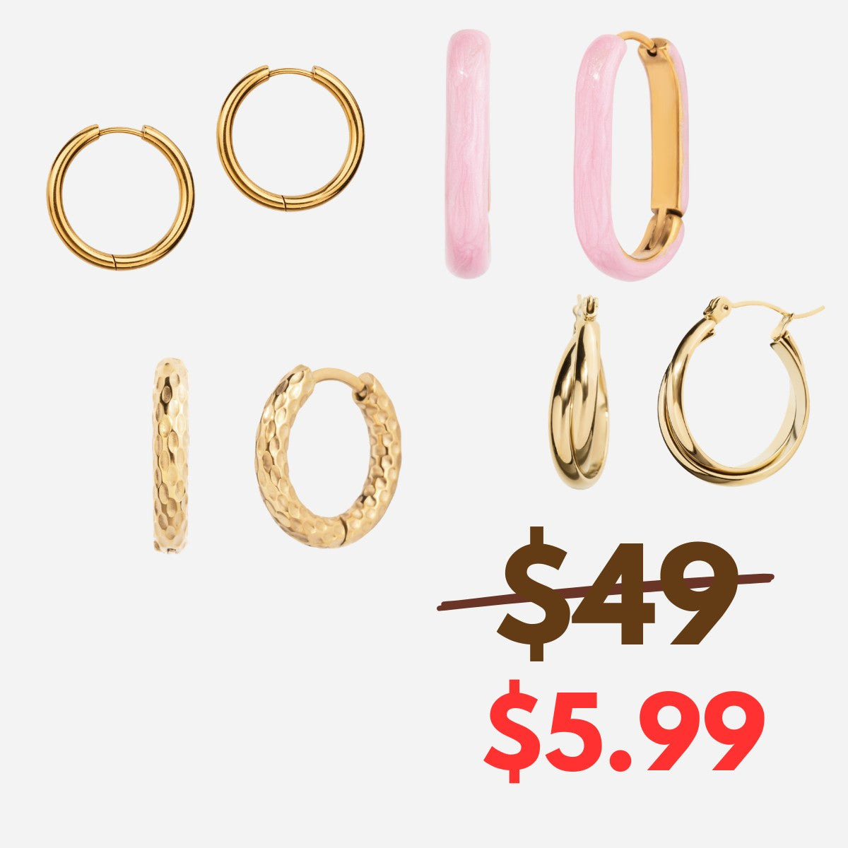 mystery Earrings start at $5.99