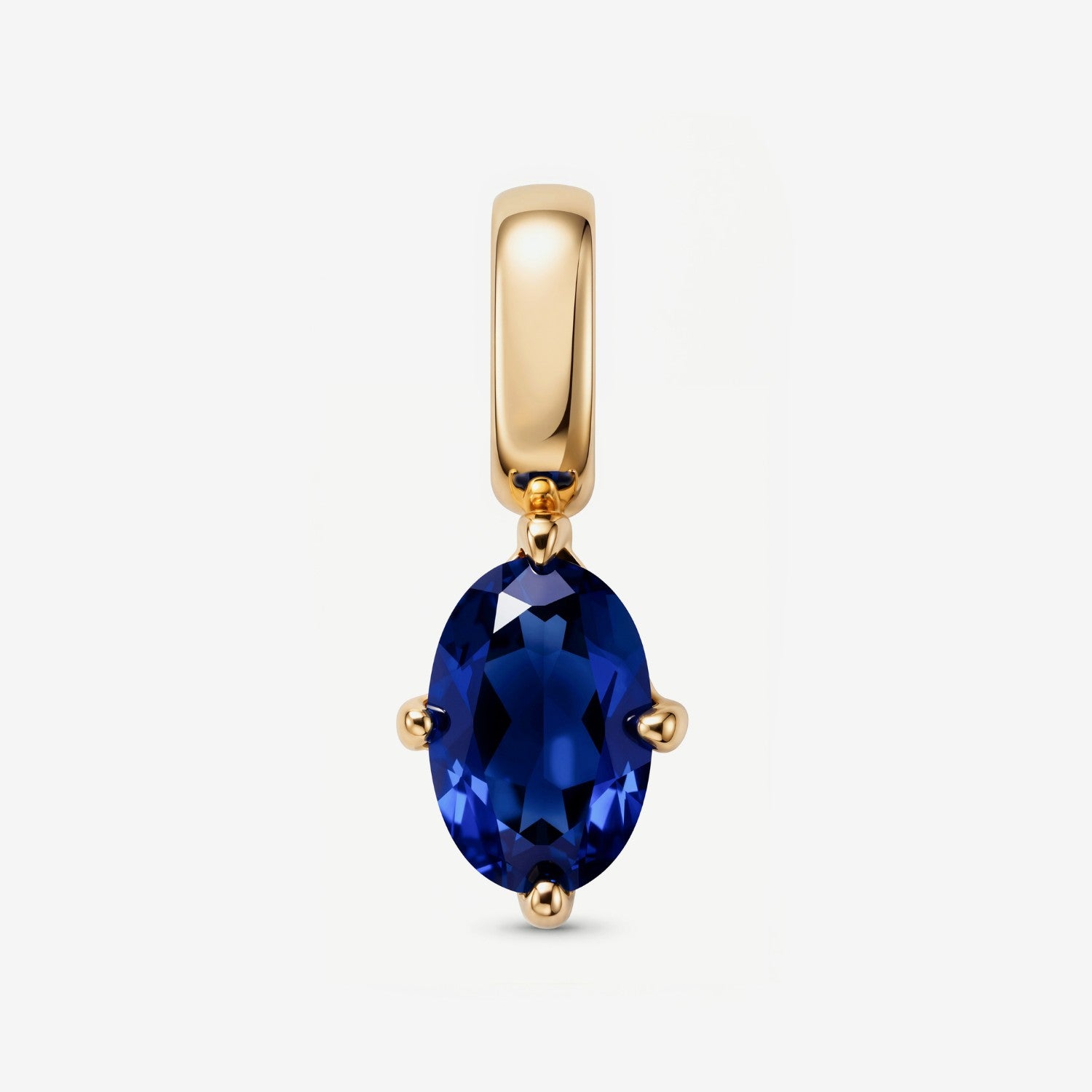Oval September Sapphire Charm