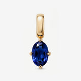 Oval September Sapphire Charm
