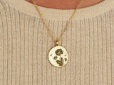 Poppy August Birth Flower Necklace | Little Sky Stone