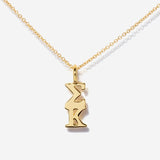 Sorority Sigma Kappa Charm Necklace | Little Sky Stone