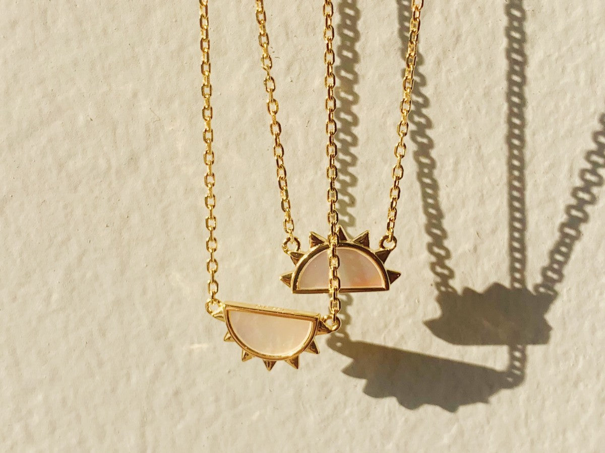 Day and NIght Best Friend Sunshine Necklaces | Little Sky Stone
