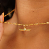T-Bar Charm Necklace
