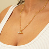 T-Bar Charm Necklace