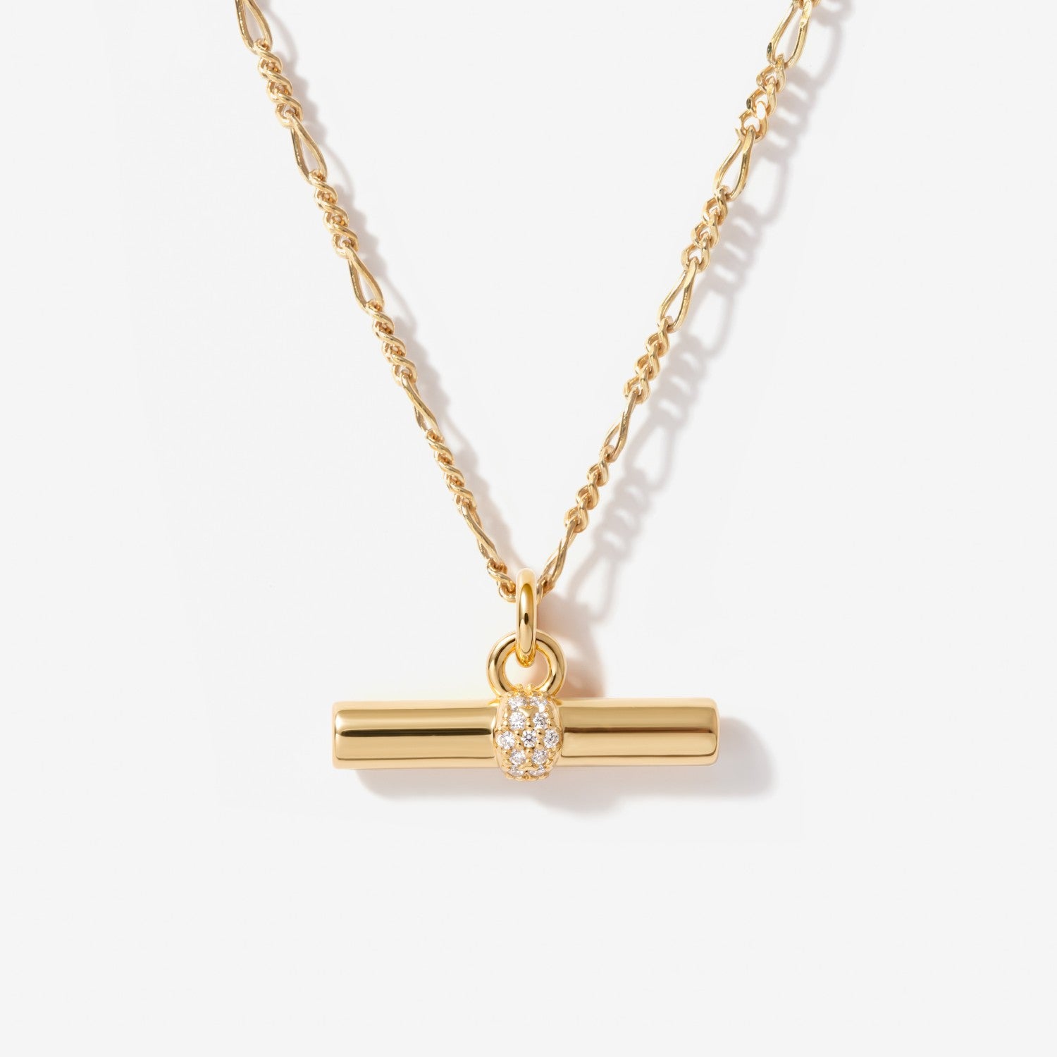 T-Bar Charm Necklace