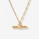 T-Bar Charm Necklace