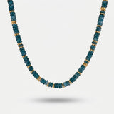 Teal Beaded Necklace Joyce