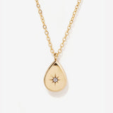 Teardrop Starburst Necklace