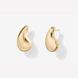 Teardrop Stud Earrings Lila