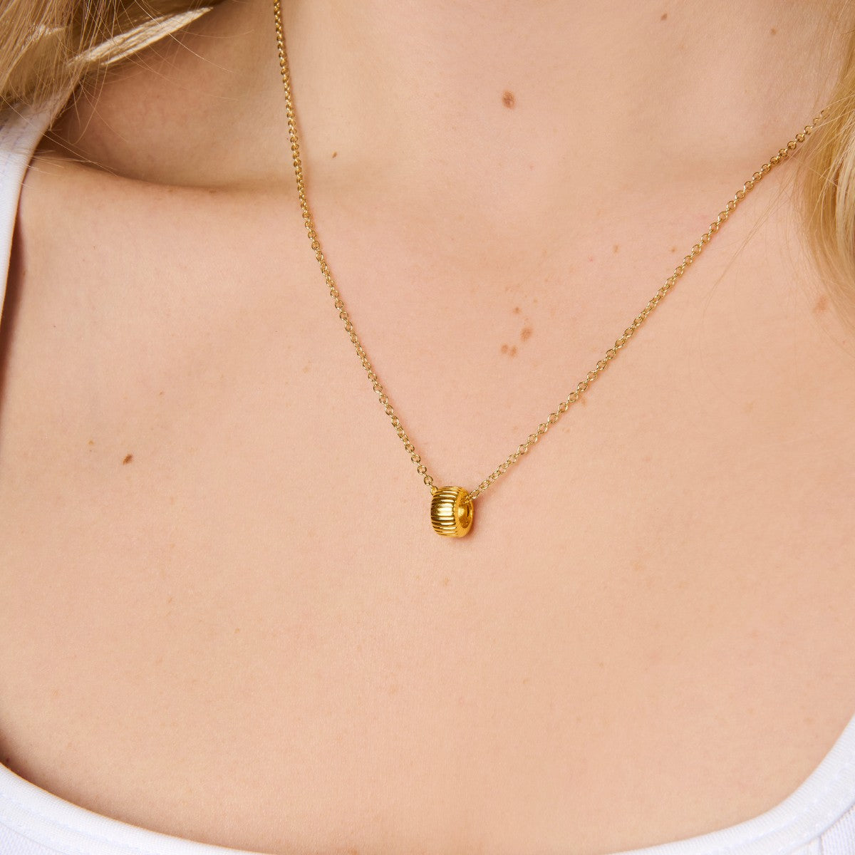 Textured Charm Spacer