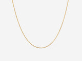 Simple Cable Gold Filled Chain Necklace | Little Sky Stone
