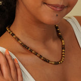 Tiger's Eye Beaded Necklace Joyce