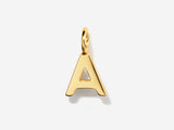 Uppercase Letter A Initial Charm| Little Sky Stone