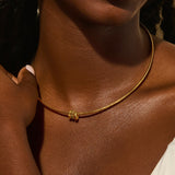 Wire Collar Choker Necklace