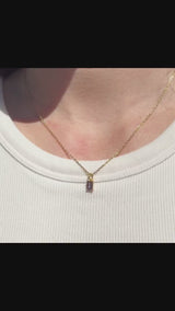 Alexandrite June Birthstone Necklace